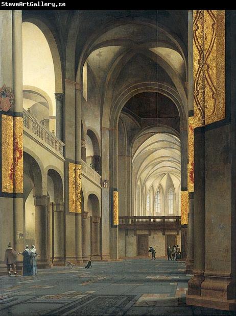 Pieter Jansz. Saenredam The nave and choir of the Mariakerk in Utrecht, seen from the west.